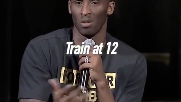 Kobe Bryant on how to be the best at what you do.