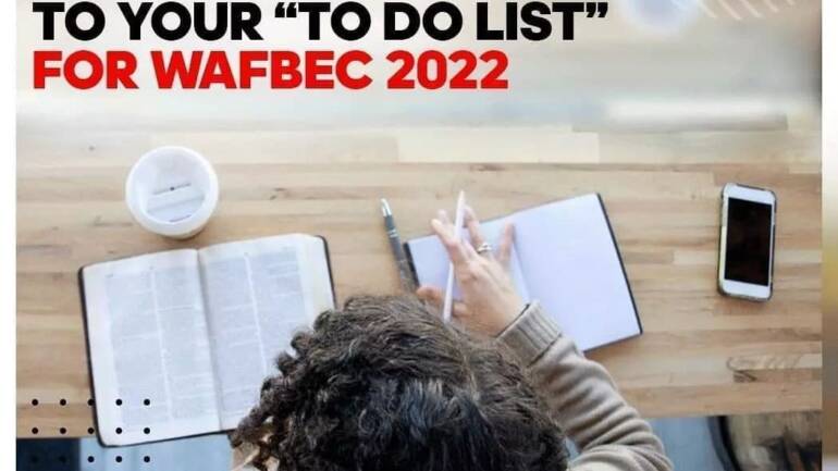 WAFBEC 2022 – To Do List