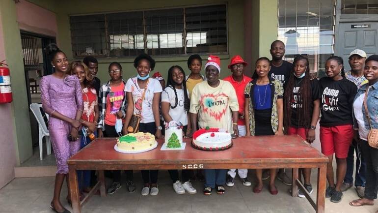 Photos: The teens at the Covenant Nation had a Christmas outreach to a Correctional Centre.