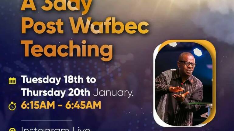 Post-WAFBEC Teaching – Join me at 6.15 am.