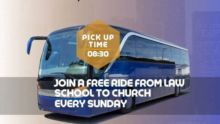 TCN Victoria Island: Free Ride to Sunday Service.